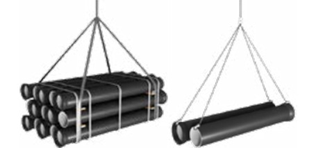 levage de grue de tuyau de dci