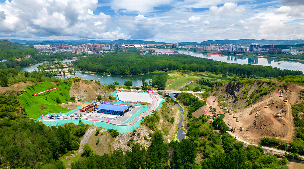  Projet d'approvisionnement en eau du parc industriel Zhalute Banner Lubei 