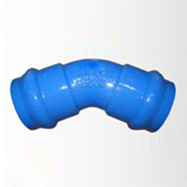 Coude &agrave; 45&deg; &agrave; double douille pour tuyau UPVC